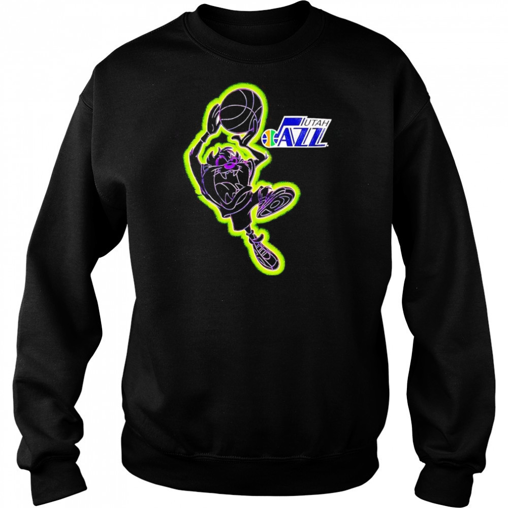Tasmania Looney Tunes Utah Jazz shirt Sweatshirt