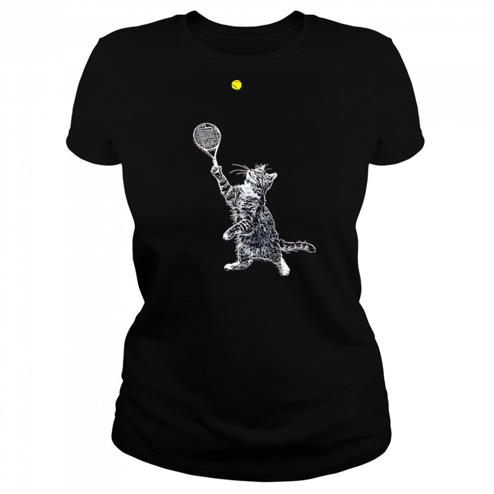 Tennis cat shirt Women's T-shirt