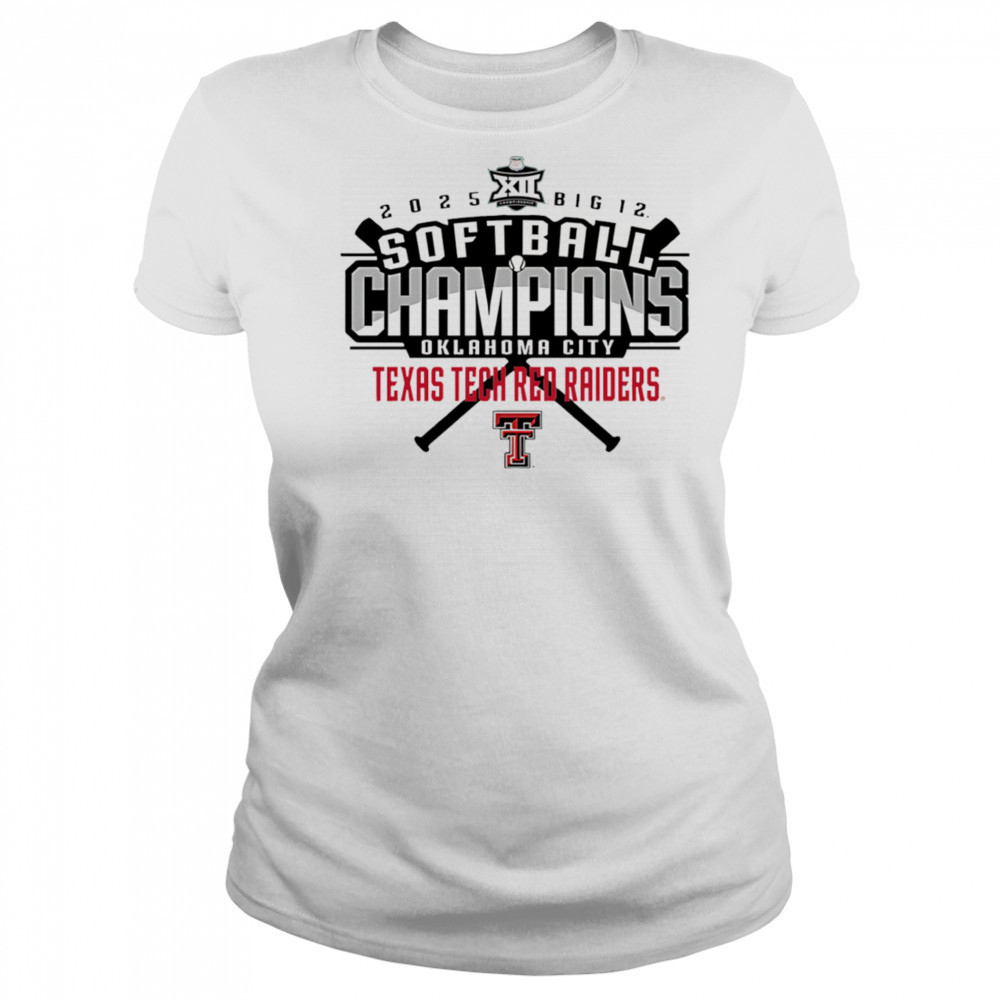 Texas Tech Softball 2025 Big 12 Tournament Champions shirt Women's T-shirt