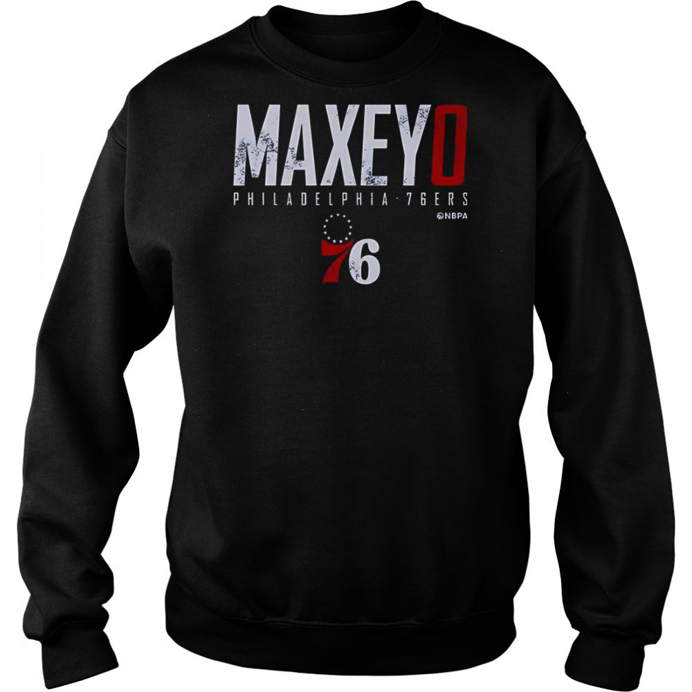 Tyrese Maxey Philadelphia 76ers T-Shirt Sweatshirt