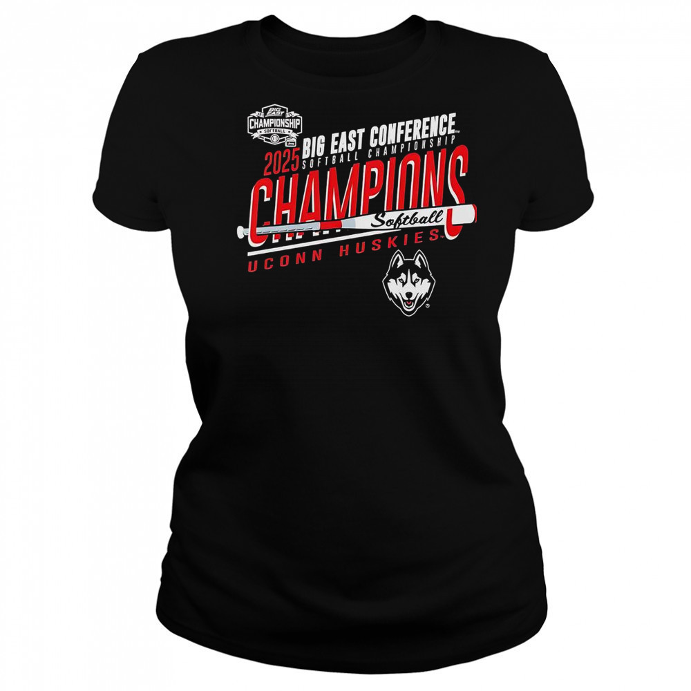 UConn Huskies 2025 Big East Softball Champions T-Shirt Women's T-shirt