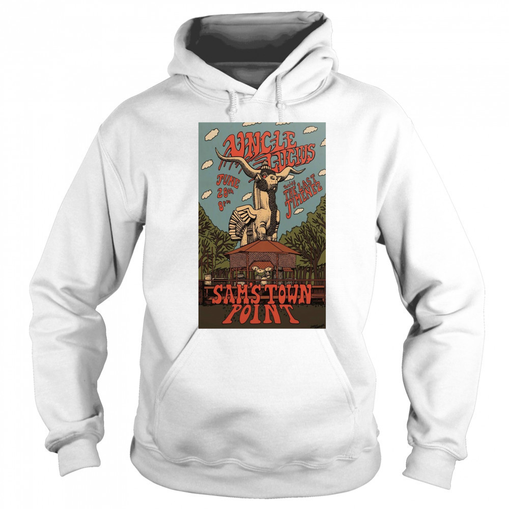 Uncle Lucius June 28 2025 With The Last Jimenez Sam’s Town Point Austin TX t-shirt Hoodie