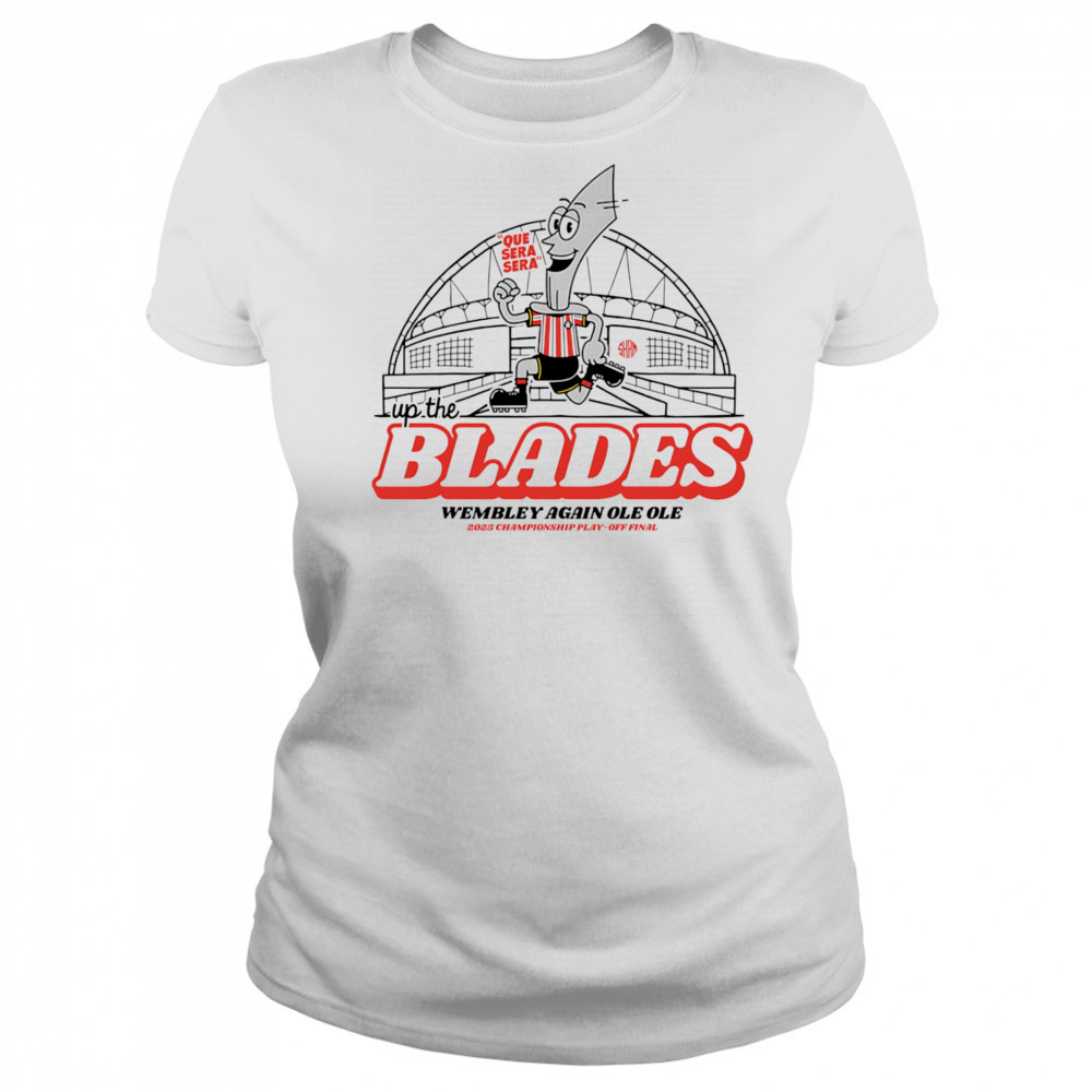 Up the Blades Wembley again ole ole shirt Women's T-shirt