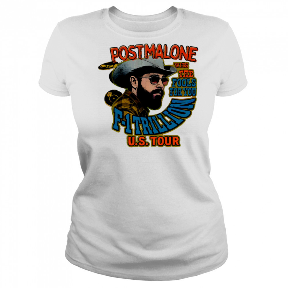Vintage Post Malone F1 Trillion Us Tour shirt Women's T-shirt