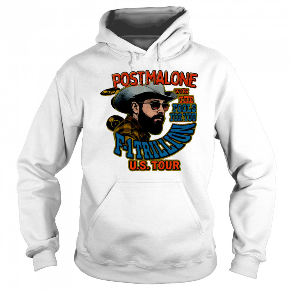 Vintage Post Malone F1 Trillion Us Tour shirt Hoodie