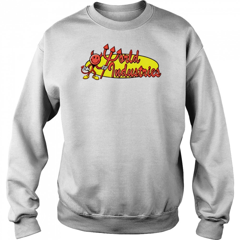 World industries devil oval shirt Sweatshirt