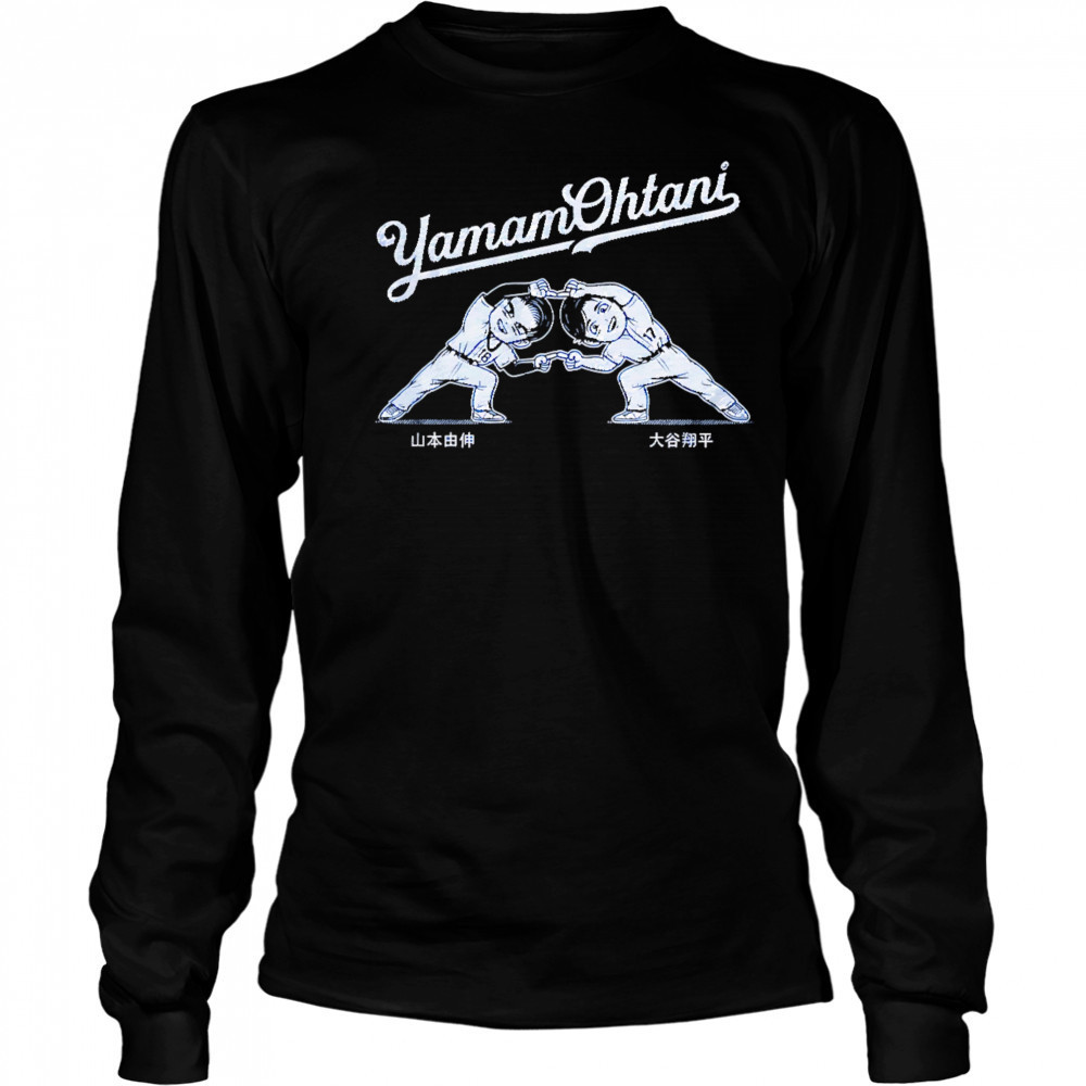 YamamOhtani cartoon shirt Long Sleeved