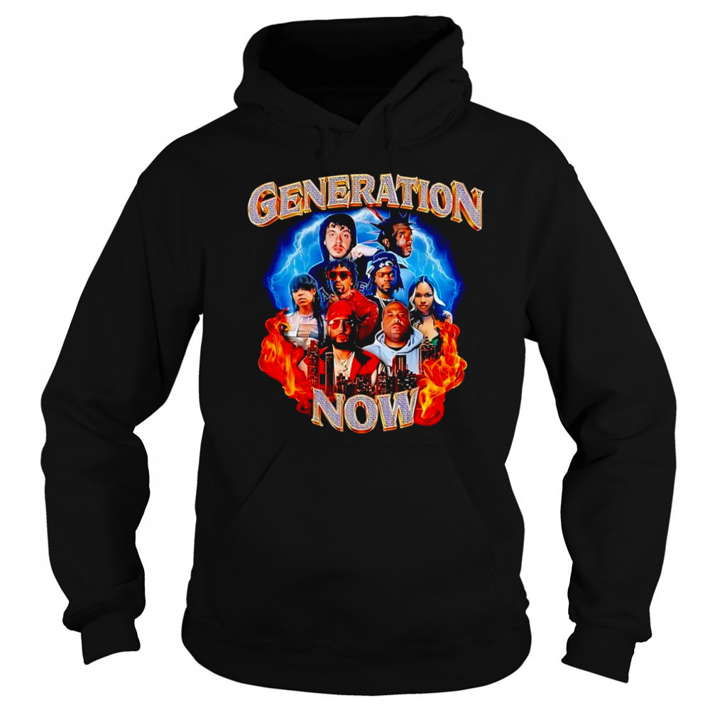 Generation now bootleg rap style shirt Hoodie