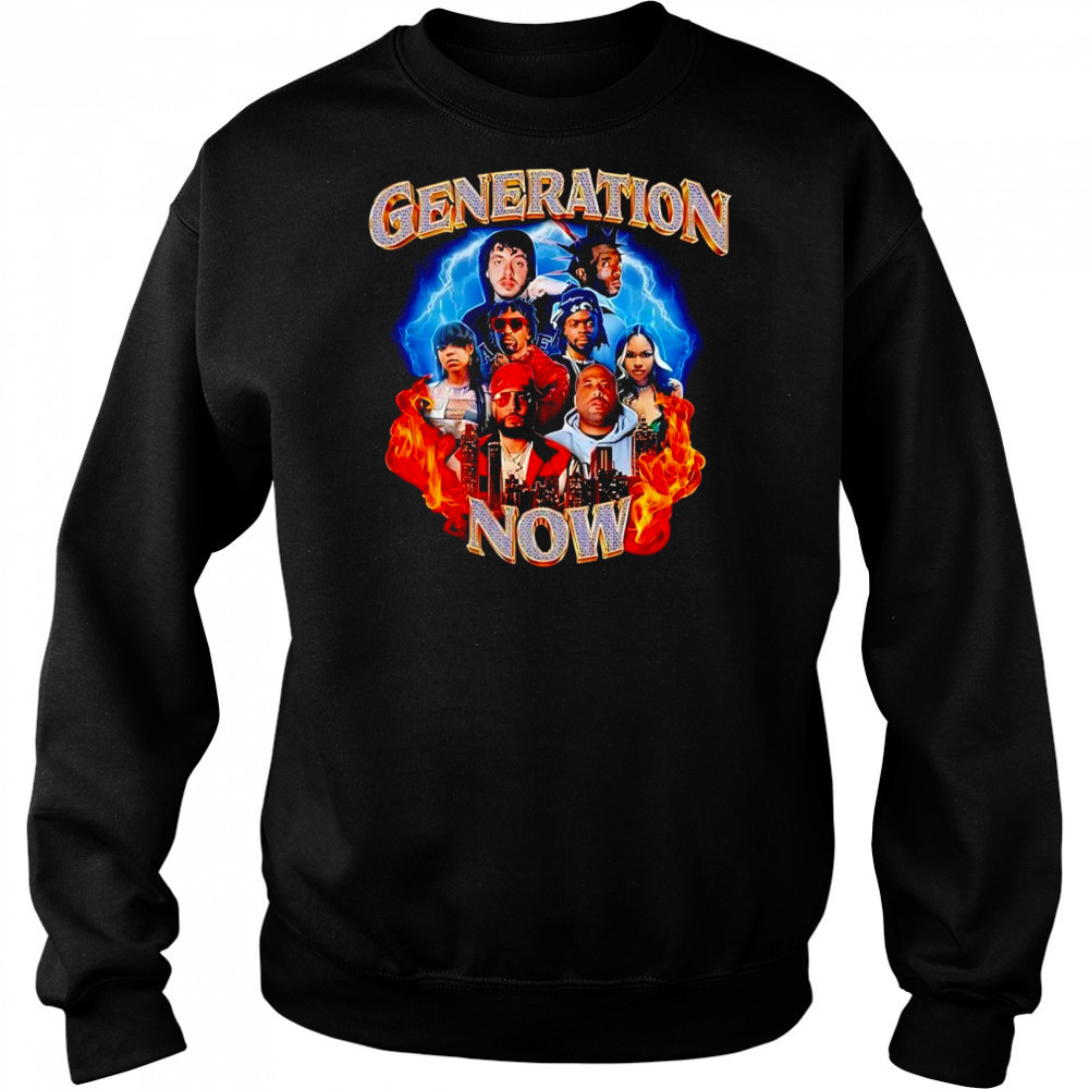 Generation now bootleg rap style shirt Sweatshirt