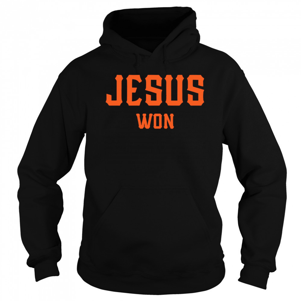 Giants Jesus Won 2025 shirt Hoodie