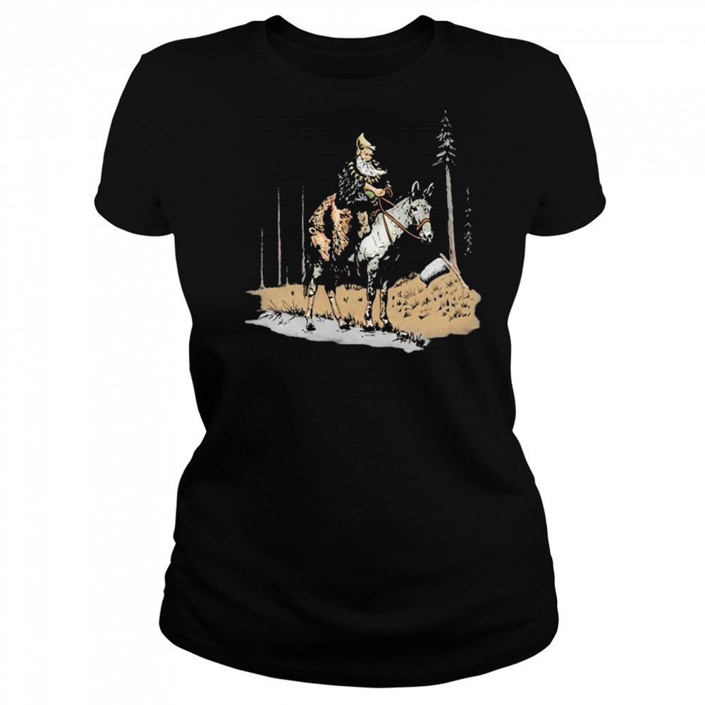 Gnome Mule Skinner T-shirt Women's T-shirt