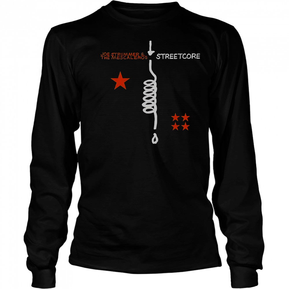 Joe Strummer And The Mescaleros Streetcore T-Shirt Long Sleeved