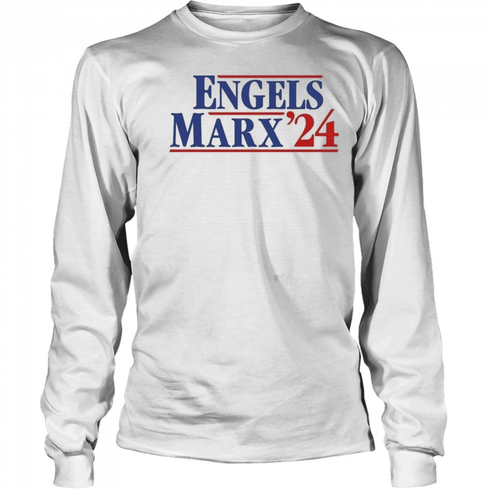 Marx Engels ’24 T-shirt Long Sleeved