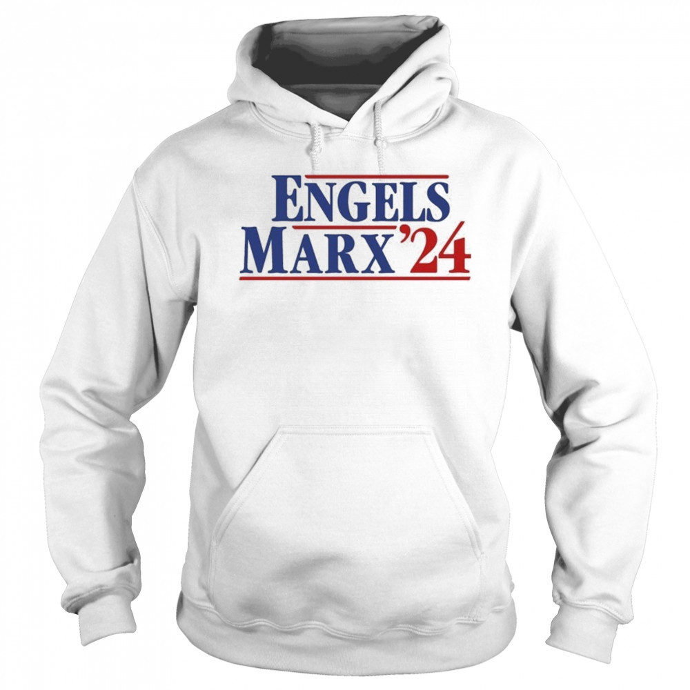 Marx Engels ’24 T-shirt Hoodie