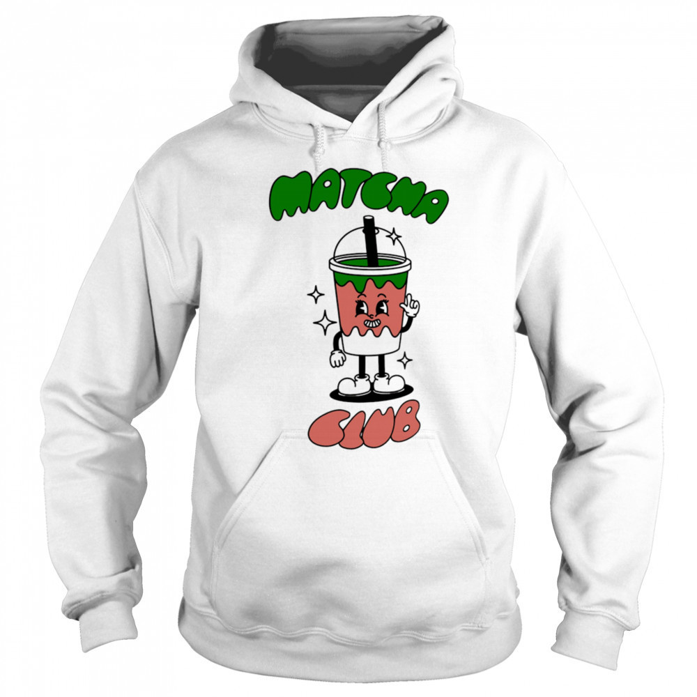 Matcha Club milk tea shirt Hoodie
