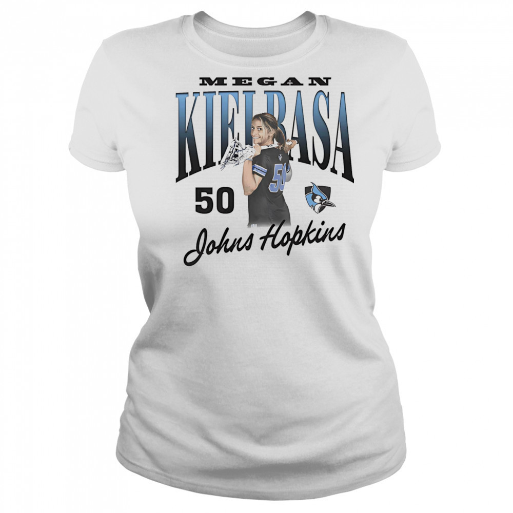 Megan Kielbasa John Hopkins portrait shirt Women's T-shirt