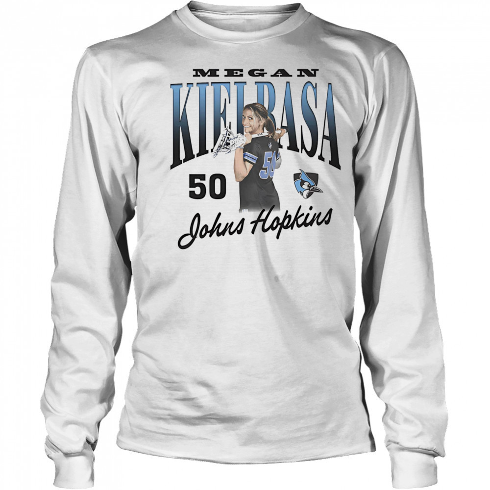Megan Kielbasa John Hopkins portrait shirt Long Sleeved