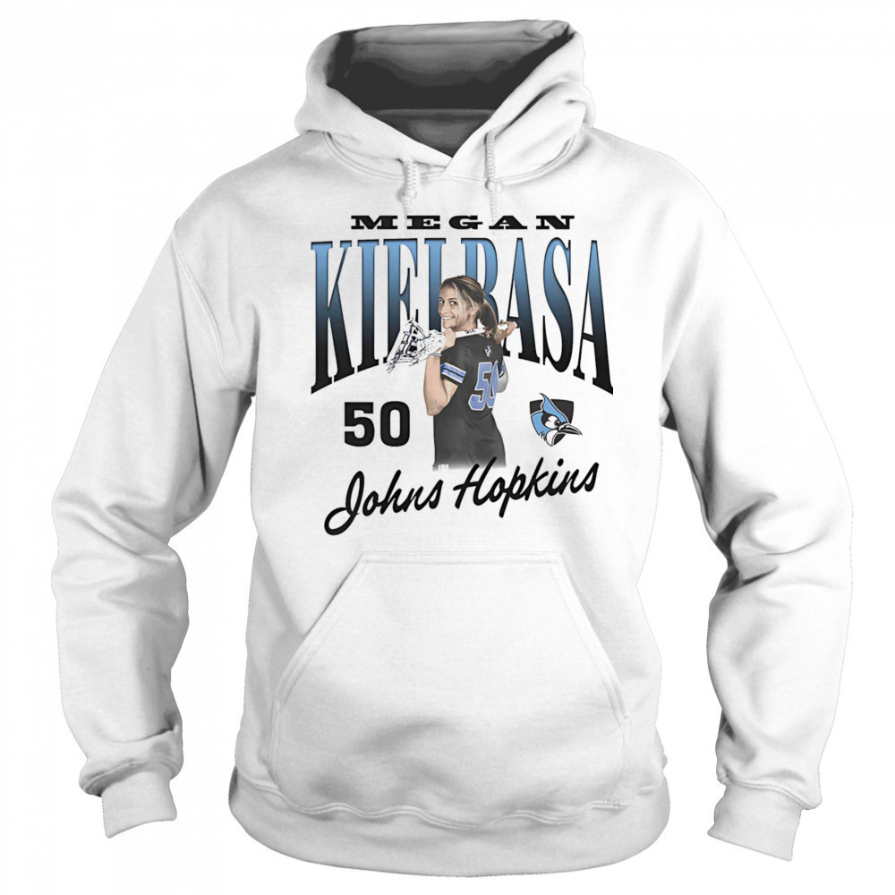 Megan Kielbasa John Hopkins portrait shirt Hoodie