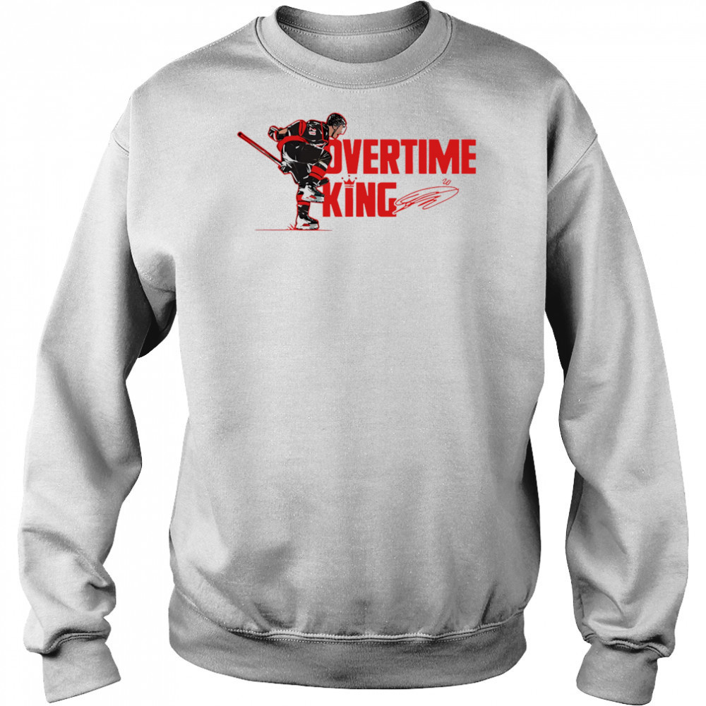 Sebastian Aho Overtime King Carolina Hurricanes shirt Sweatshirt