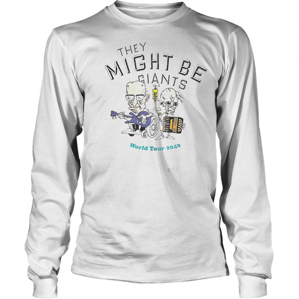 They Might Be Giants World Tour 2040 T-Shirt Long Sleeved