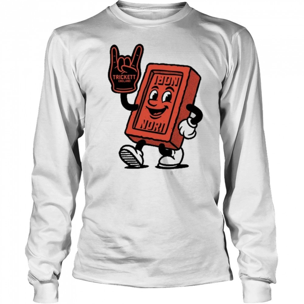 Trickett England Nori Brick T-shirt Long Sleeved