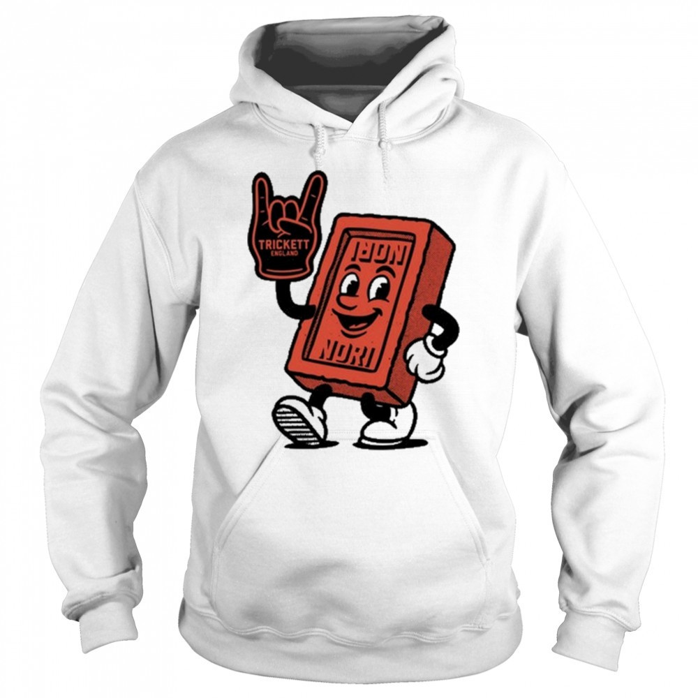 Trickett England Nori Brick T-shirt Hoodie