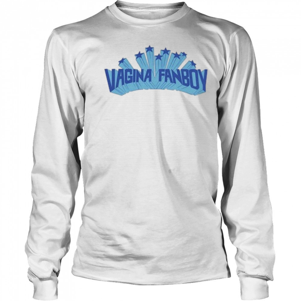 Vagina Fanboy Stars T-shirt Long Sleeved