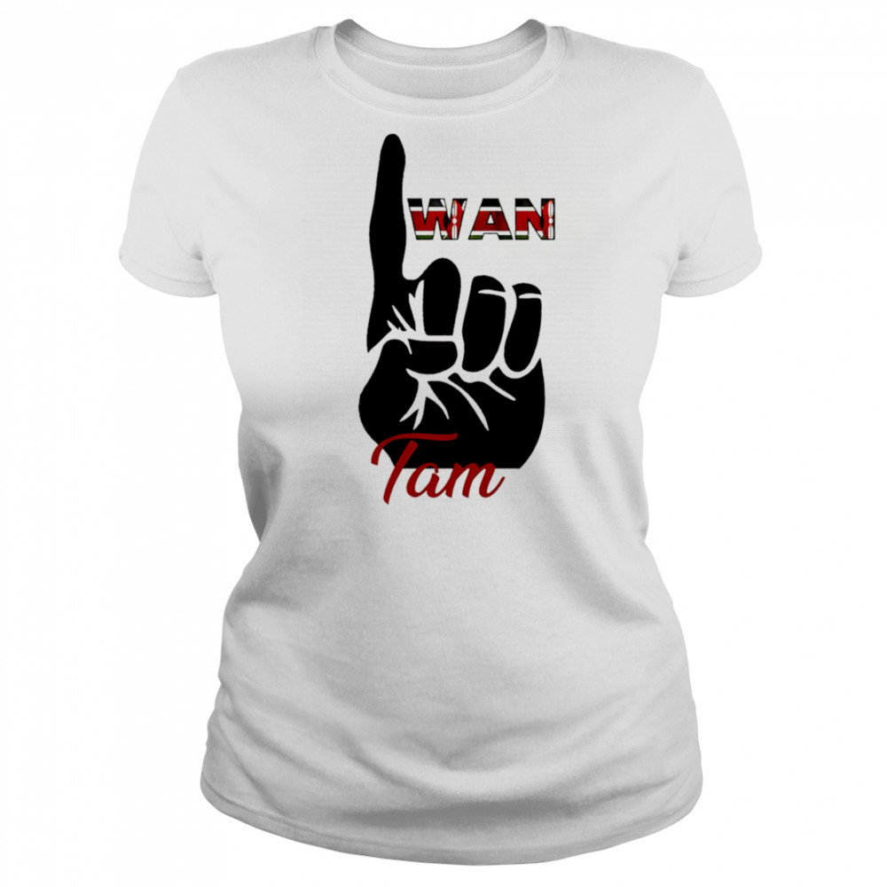 Wan tam hand shirt Women's T-shirt