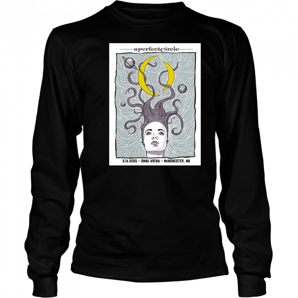 A Perfect Circle SNHU Arena Manchester NH May 14th 2025 Concert t-shirt Long Sleeved