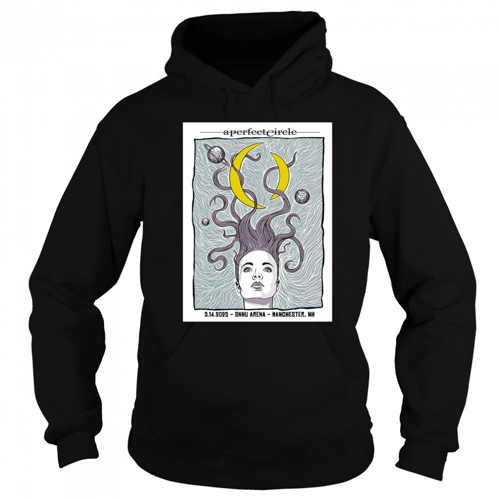 A Perfect Circle SNHU Arena Manchester NH May 14th 2025 Concert t-shirt Hoodie