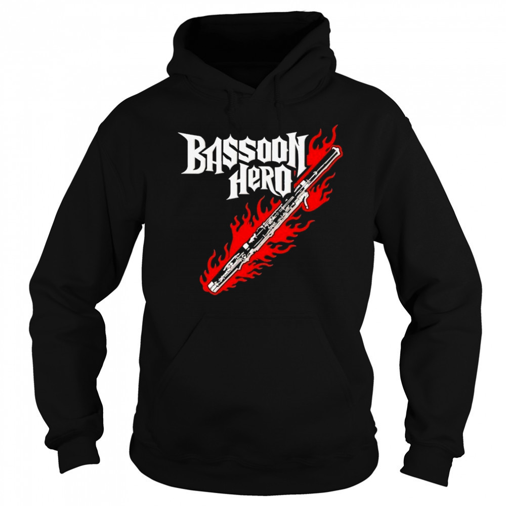 Bassoon Hero T-shirt Hoodie
