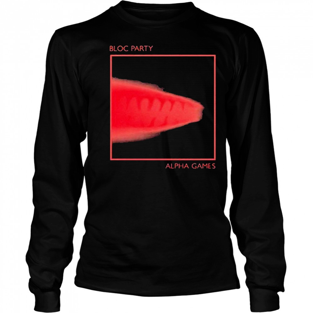 Bloc Party Alpha Games T-shirt Long Sleeved
