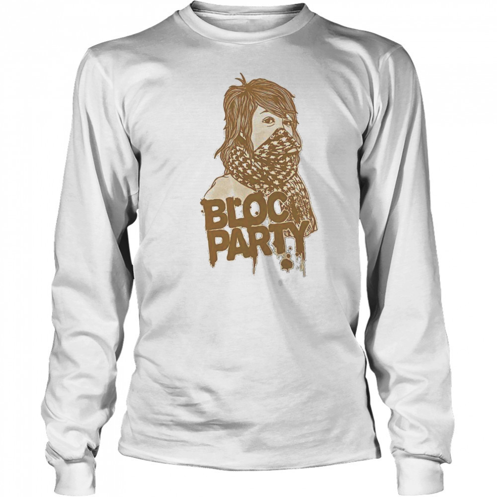 Bloc Party Graffiti T-shirt Long Sleeved