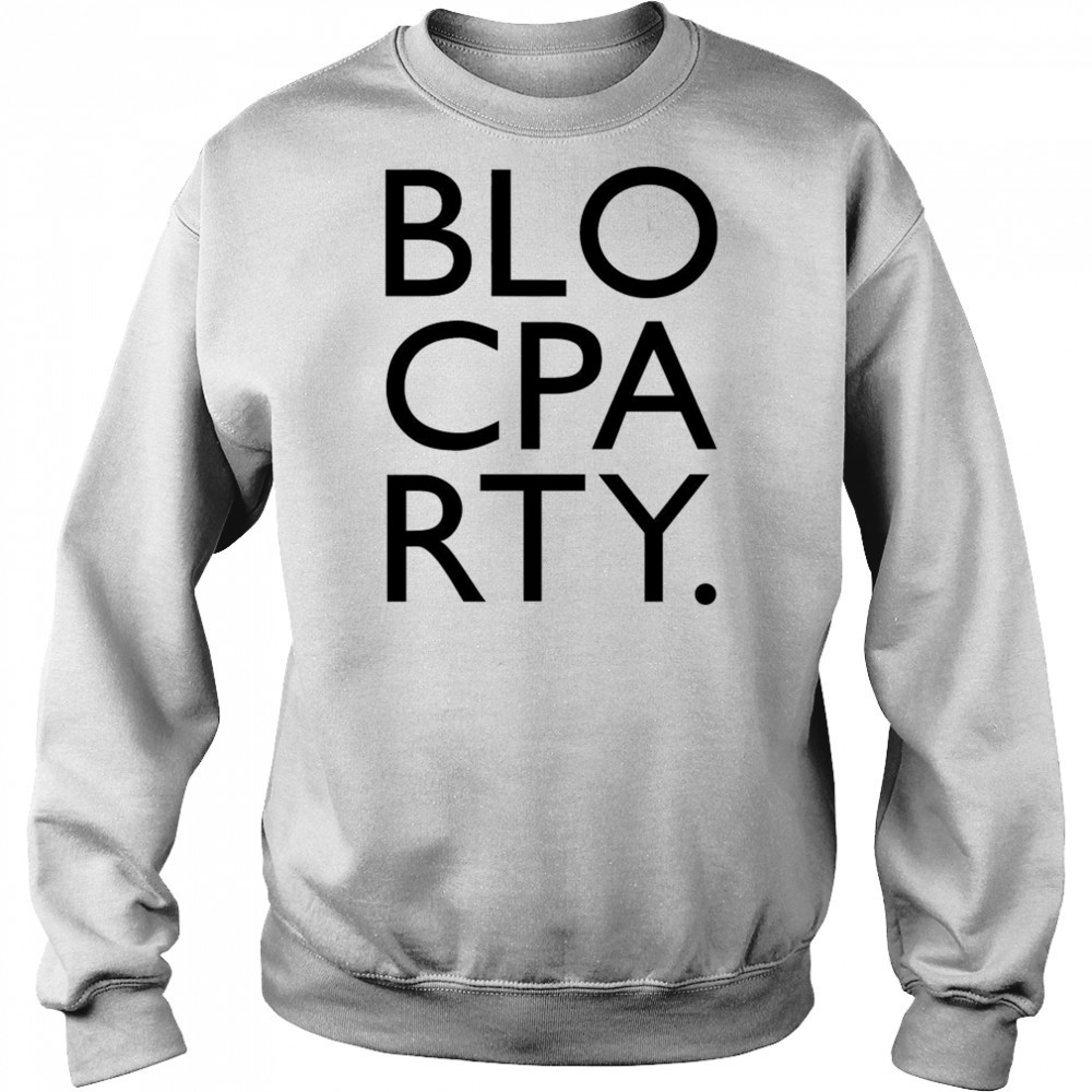 Bloc Party Logo T-shirt Sweatshirt