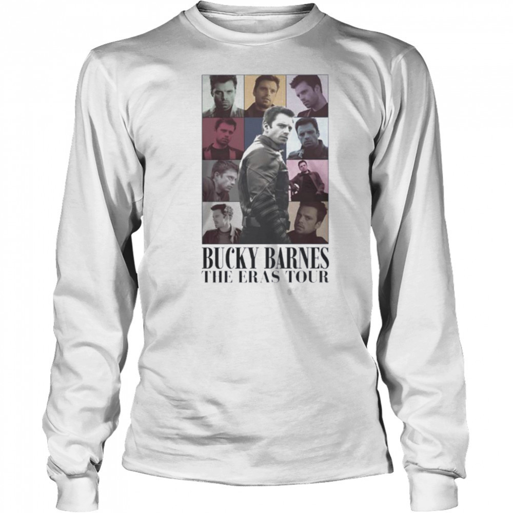 Bucky Barnes the eras tour shirt Long Sleeved