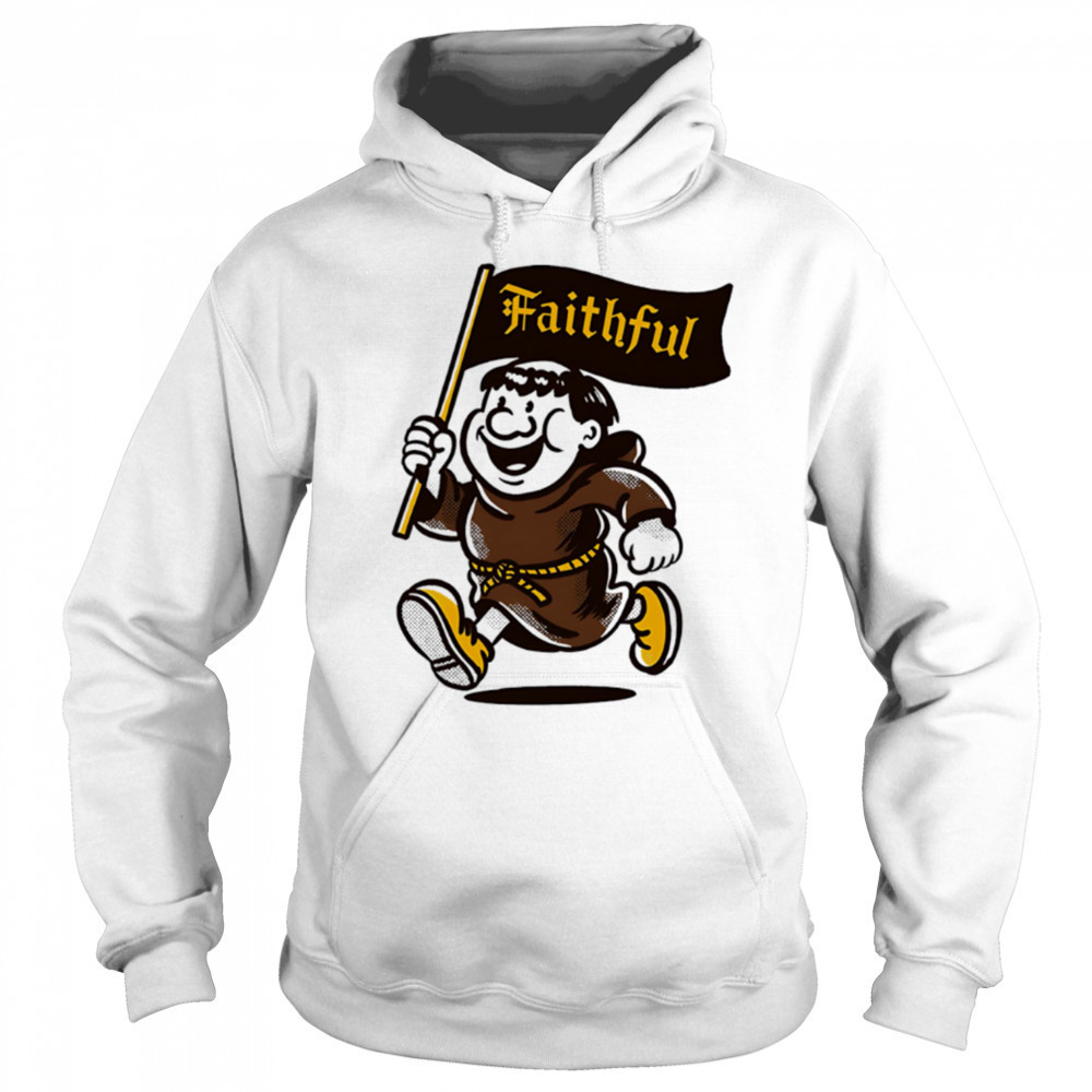 Cartoon Monk San Diego Padres Faithful shirt Hoodie