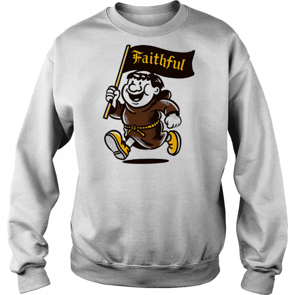 Cartoon Monk San Diego Padres Faithful shirt Sweatshirt