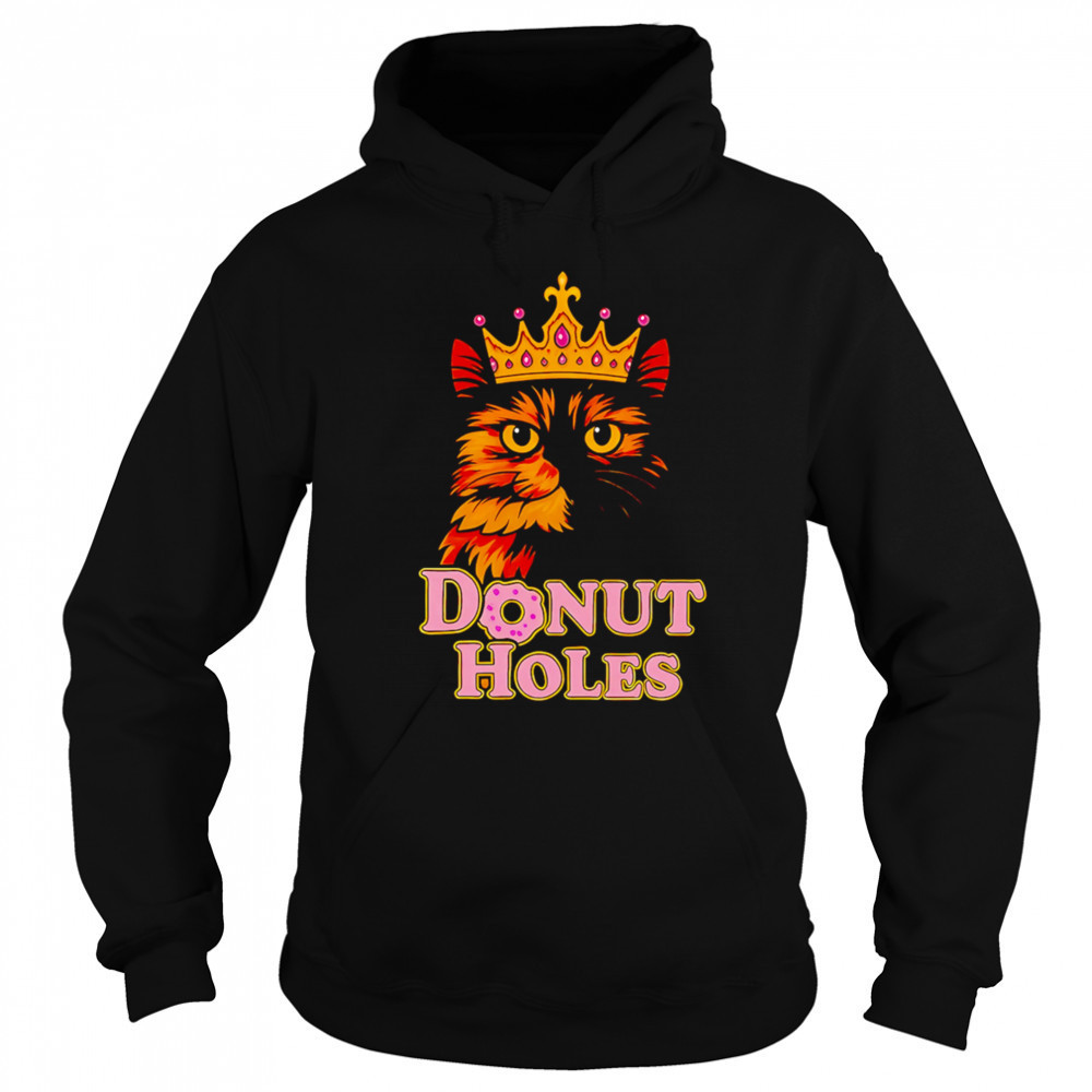 Cat King Donut Holes shirt Hoodie