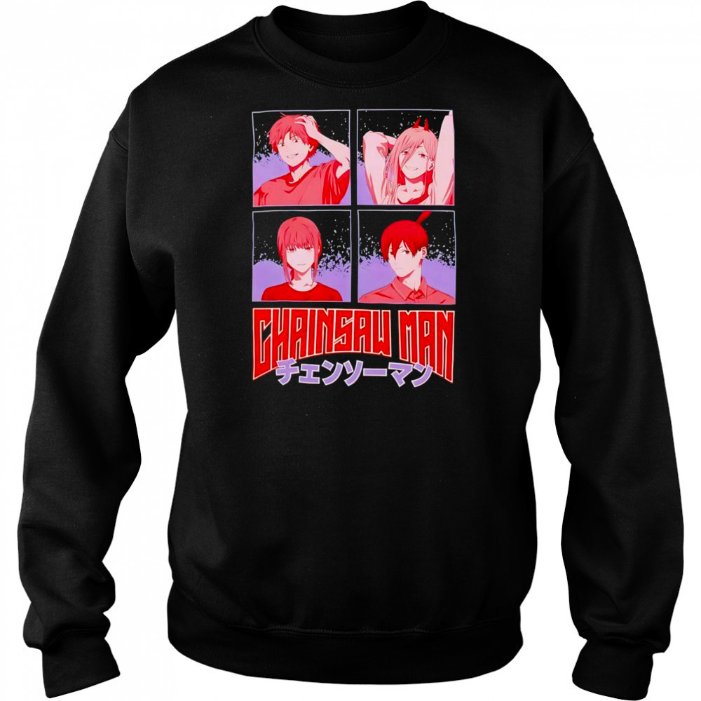 Chainsaw Man Tonal Group shirt Sweatshirt