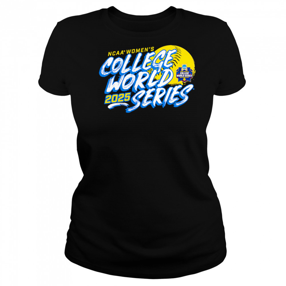 Charcoal 2025 NCAA Softball Women’s College World Series shirt Women's T-shirt