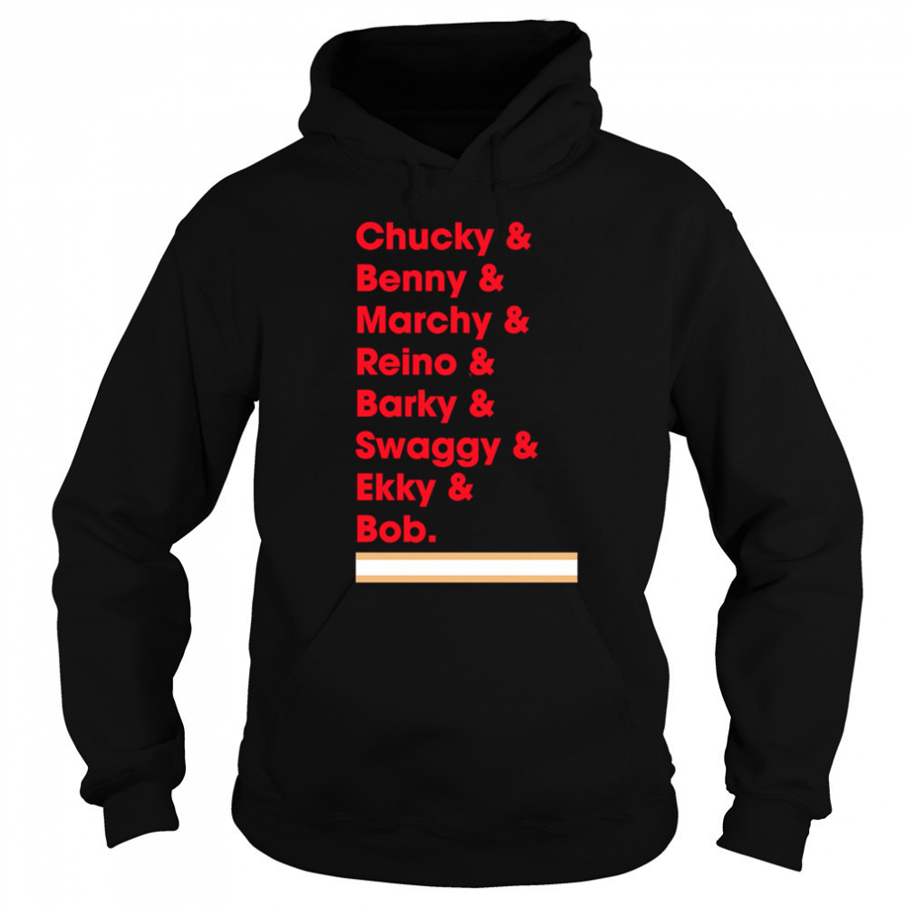 Florida Hockey Chucky Benny Marchy Reino Barky shirt Hoodie