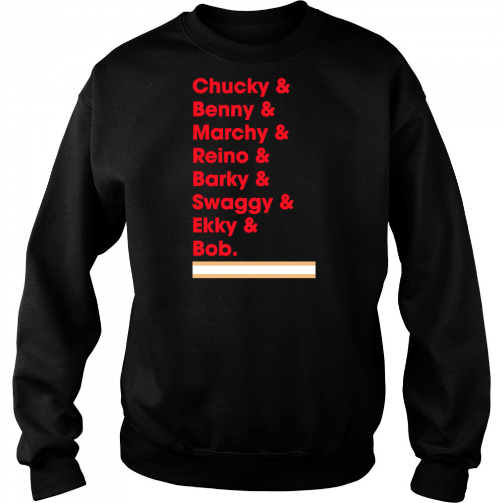 Florida Hockey Chucky Benny Marchy Reino Barky shirt Sweatshirt