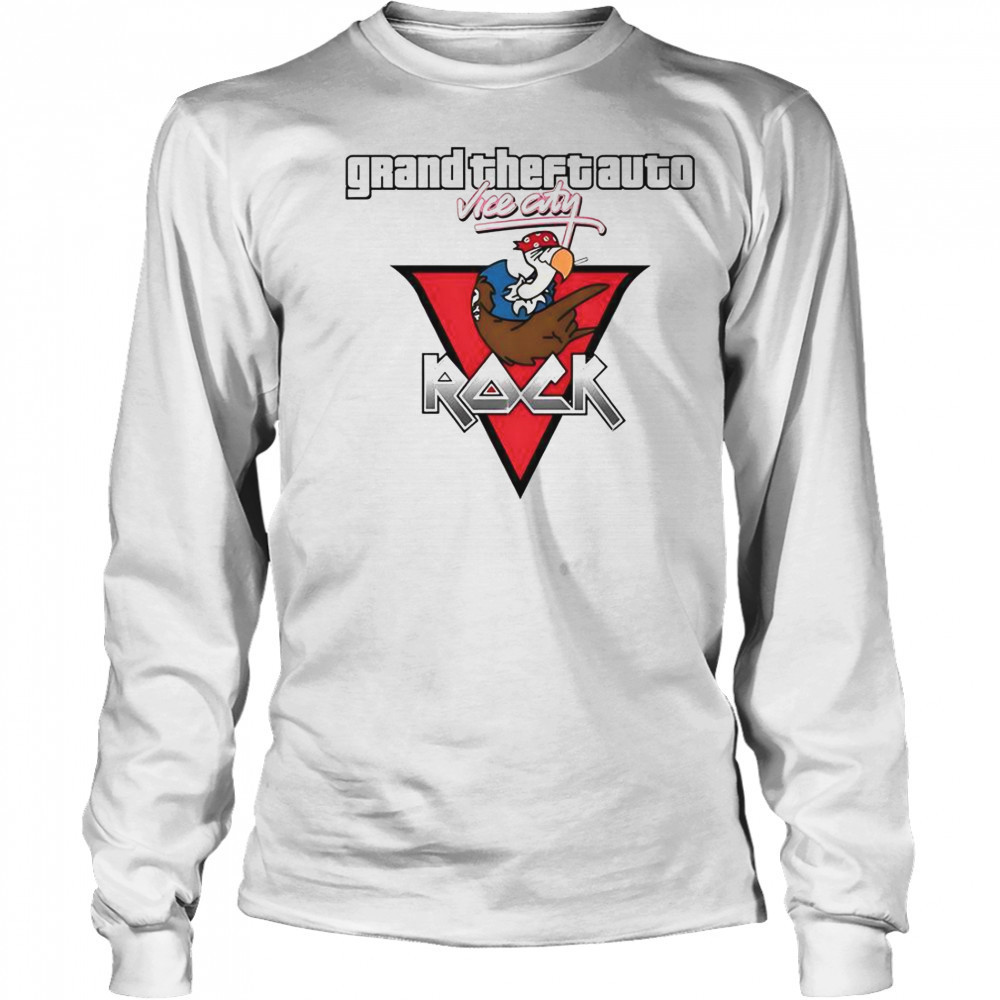 Grand Theft Auto Vice City Rock T-Shirt Long Sleeved