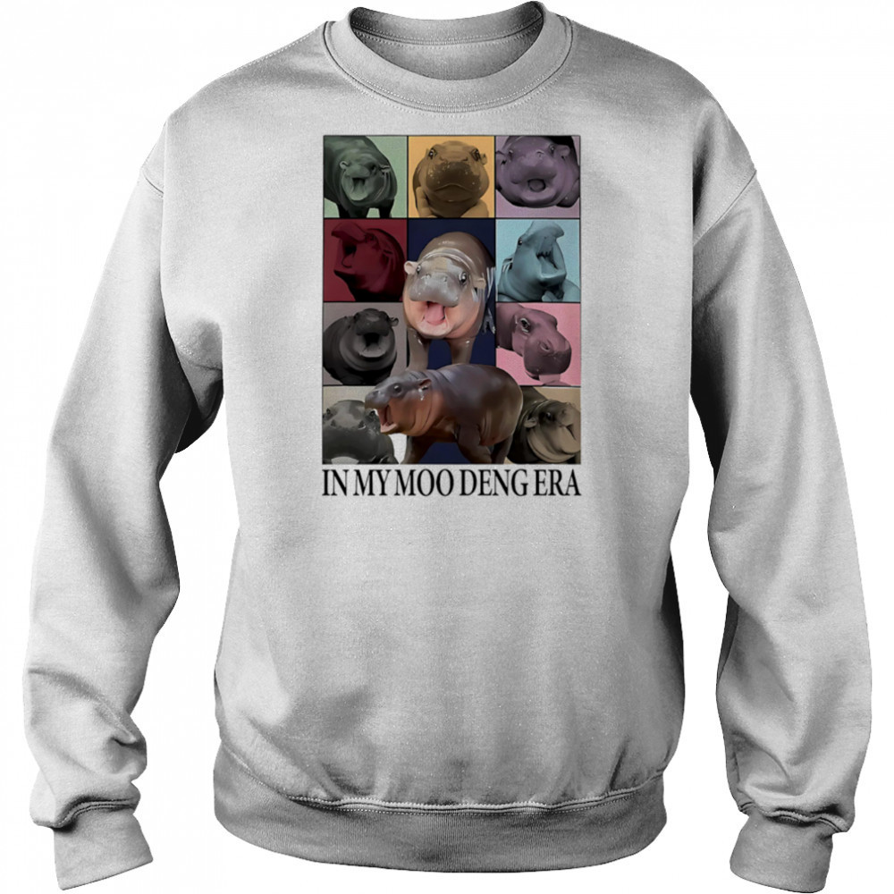 In my Moo Deng Era Hippo shirt Sweatshirt