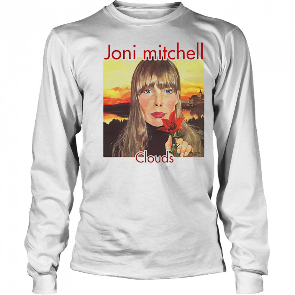 Joni Mitchell clouds shirt Long Sleeved