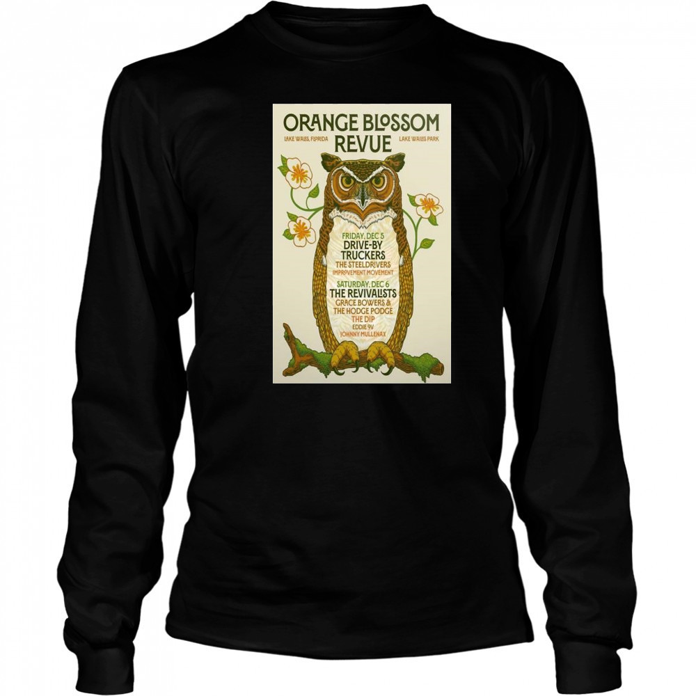 Orange Blossom Revue On Dec 5-6 2025 In Lake Wailes FL t-shirt Long Sleeved