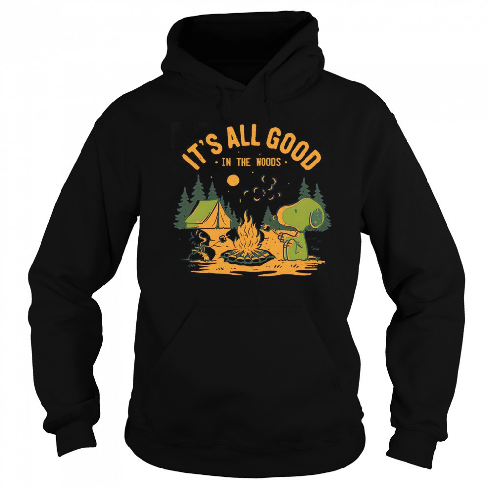 Snoopy and Woodstock it’s all good in the woods shirt Hoodie