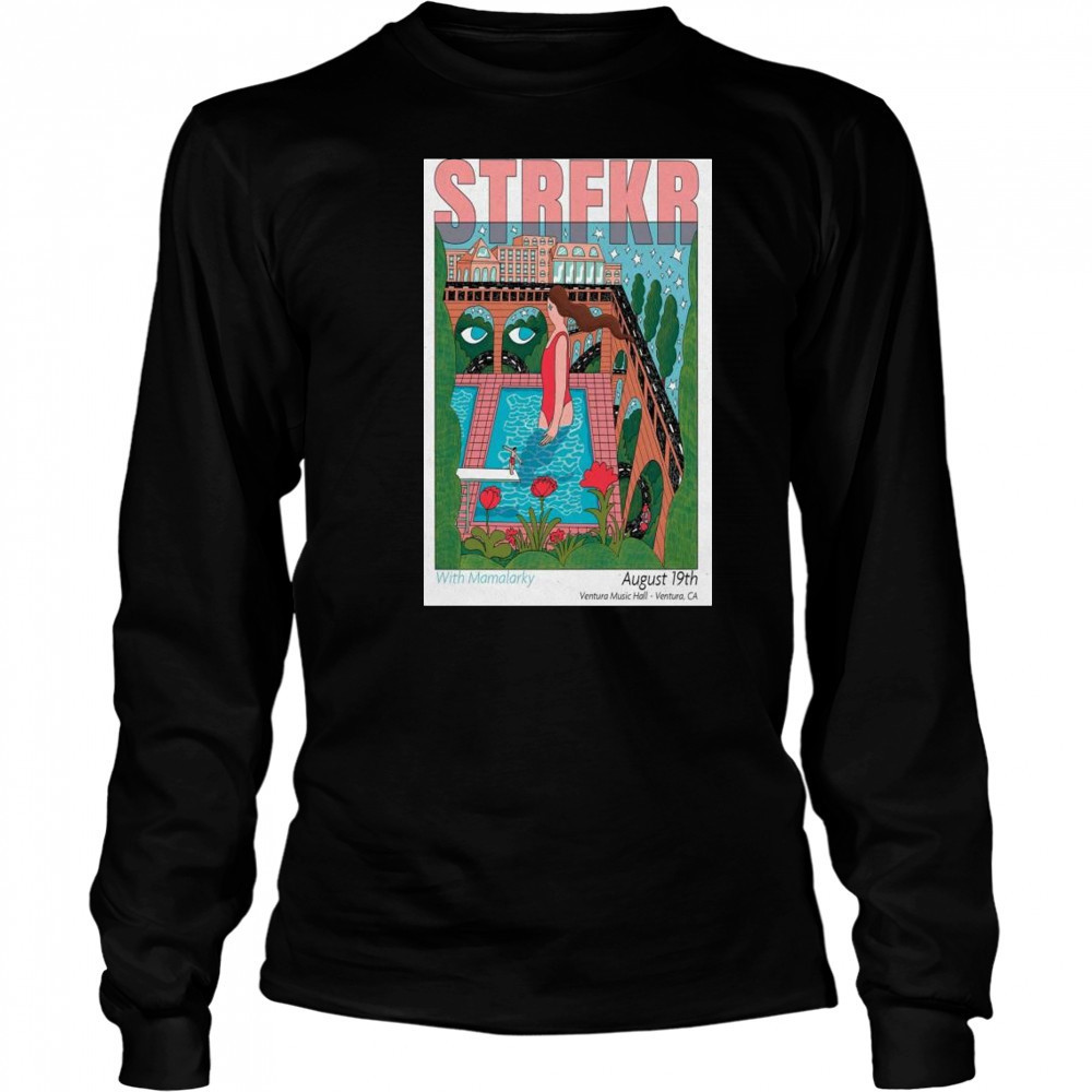 Strfkr Show Aug 19 2025 Ventura Music Hall Ventura CA t-shirt Long Sleeved