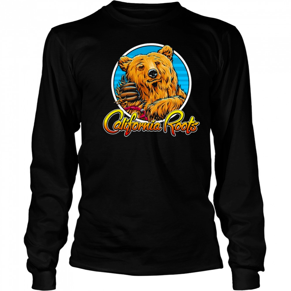 California Roots Bear T-shirt Long Sleeved