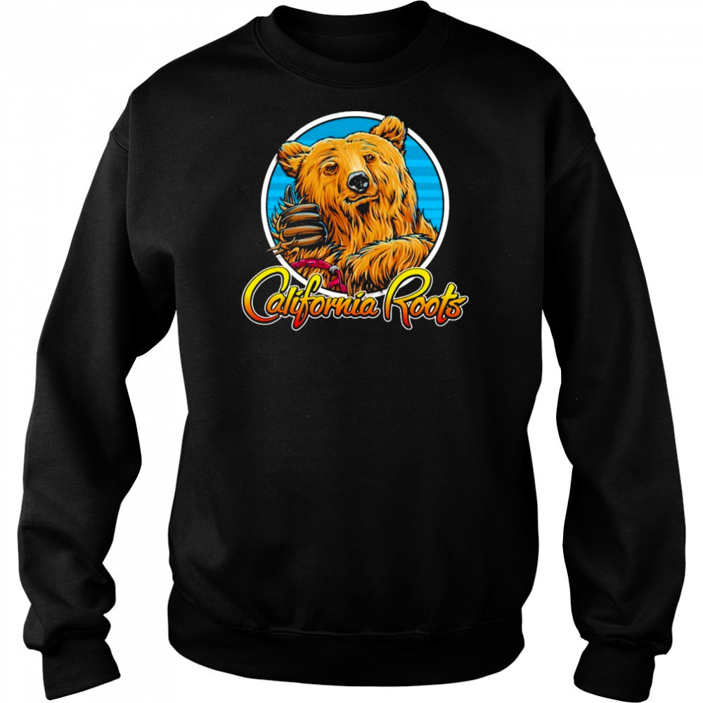 California Roots Bear T-shirt Sweatshirt